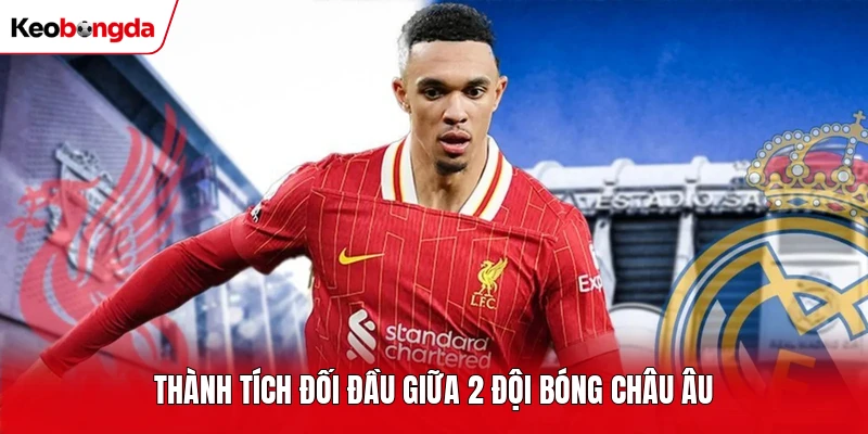 Thành tích đối đầu giữa 2 đội bóng châu Âu