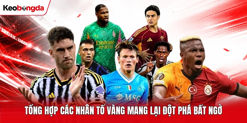Tổng hợp các nhân tố vàng mang lại đột phá bất ngờ